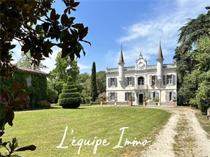 chateau à la vente -   32600  L'ISLE-JOURDAIN, surface 380 m2 vente chateau - APR714363